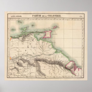 Columbia, South America 3 Poster