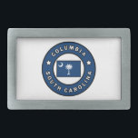 Columbia South Carolina Belt Buckle<br><div class="desc">Columbia South Carolina</div>