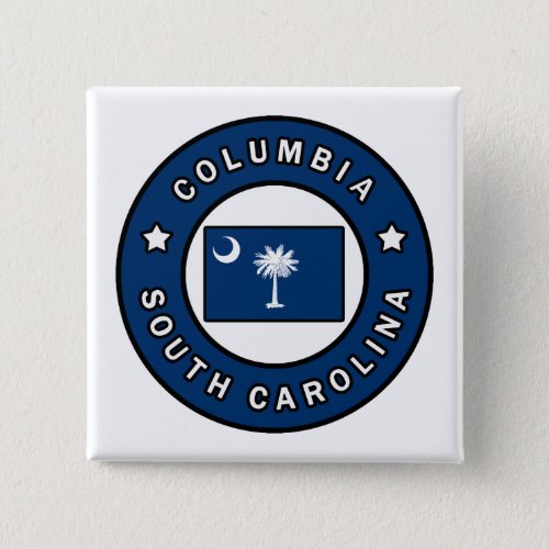 Columbia South Carolina Button