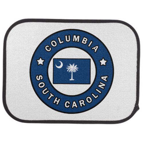 Columbia South Carolina Car Floor Mat