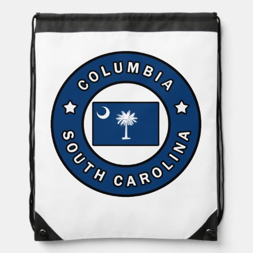 Columbia South Carolina Drawstring Bag