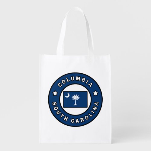 Columbia South Carolina Grocery Bag
