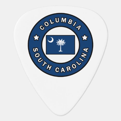 Columbia South Carolina Guitar Pick