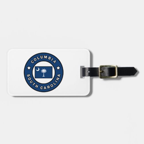 Columbia South Carolina Luggage Tag