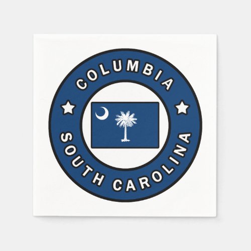Columbia South Carolina Napkins