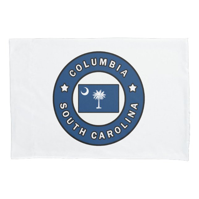 Columbia South Carolina Pillow Case (Front)