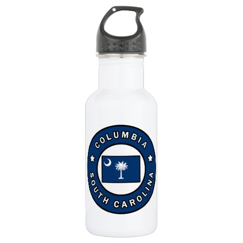 Columbia South Carolina Stainless Steel Water Bottle