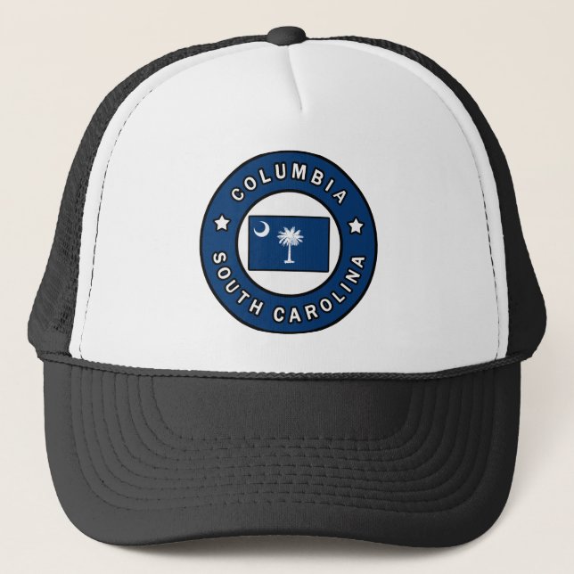 Columbia South Carolina Trucker Hat (Front)