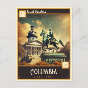 Columbia, South Carolina Vintage Postcard