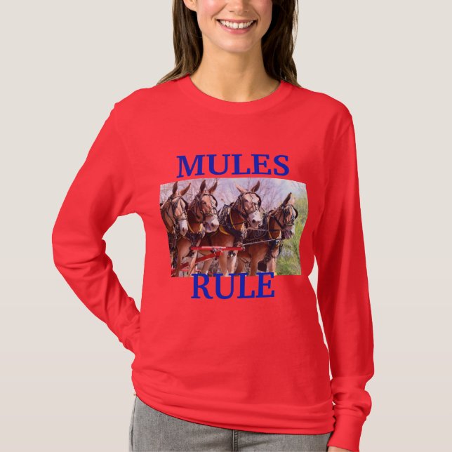 Columbia Tennessee Mule Days T-Shirt (Front)