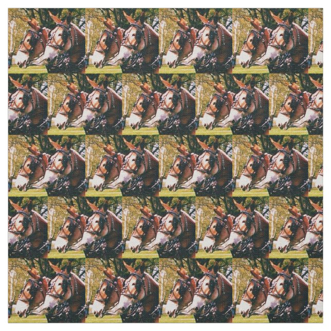 Columbia, TN Mule Days Fabric (Swatch)