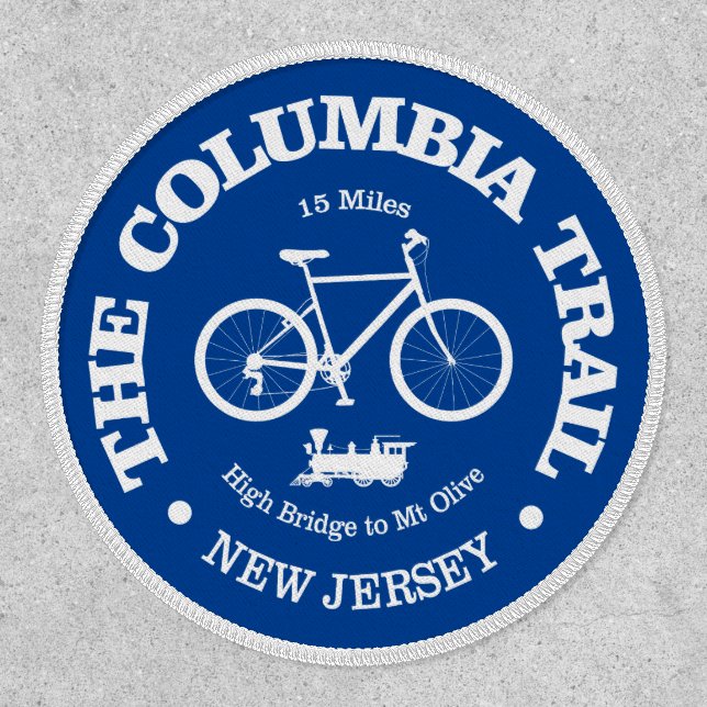 Columbia Trail (cycling)  Patch (Front)