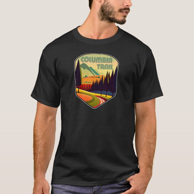 Columbia Trail New Jersey Colors T-Shirt (Front)