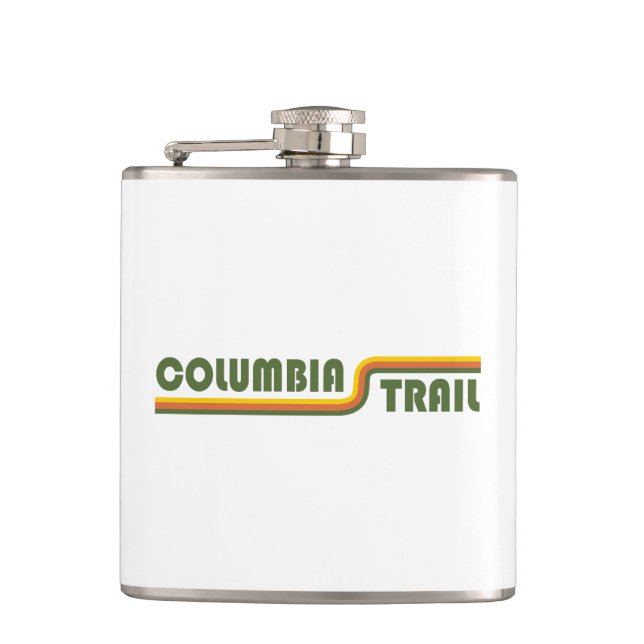 Columbia Trail New Jersey Flask (Front)