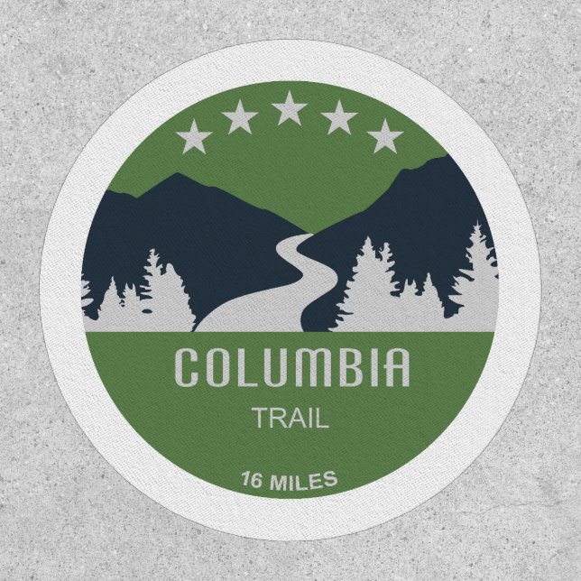 Columbia Trail New Jersey Patch (Front)
