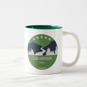 Columbia Trail New Jersey Two-Tone Coffee Mug