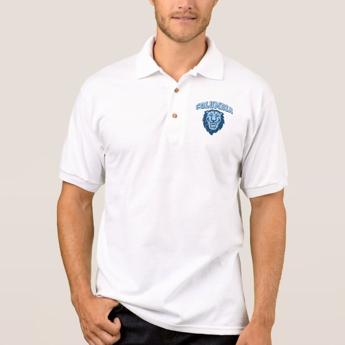 columbia university polo shirt