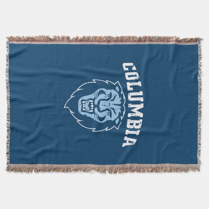 Columbia University | Lions - Vintage Throw Blanket | Zazzle.com