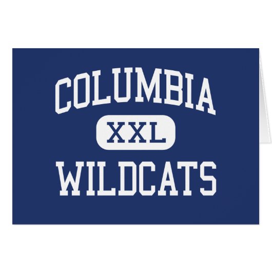 Columbia - Wildcats - High - Columbia (Front Horizontal)