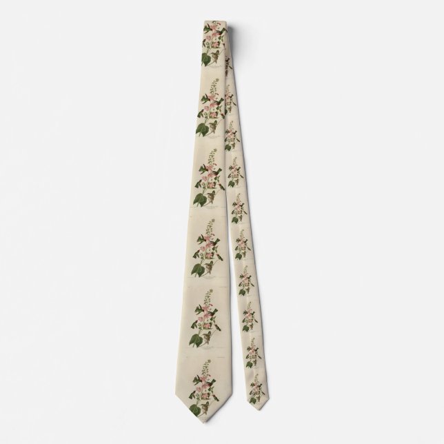 Columbian (Anna's) Humming Bird - Audubon's Birds Neck Tie (Front)