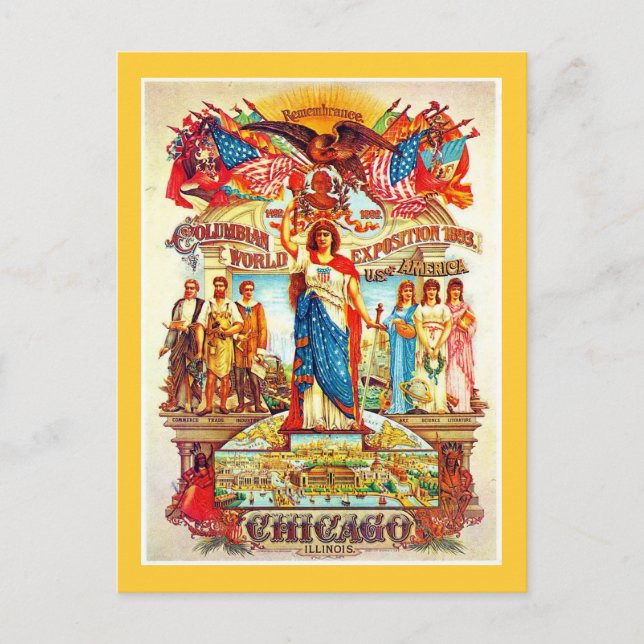 Columbian Exposition - Postcard (Front)