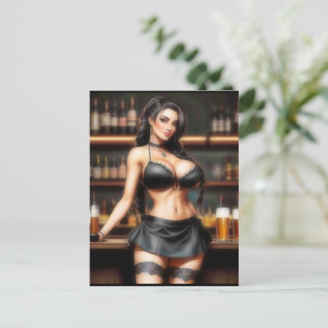 COLUMBIAN OCTOBERFEST POSTCARD (Standing Front)