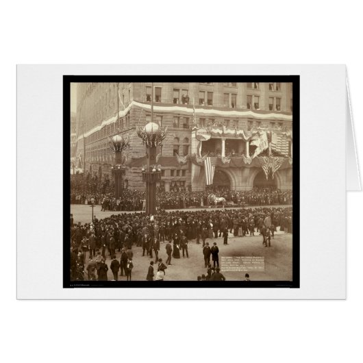 Columbian Parade Chicago IL 1892 Cards (Front Horizontal)