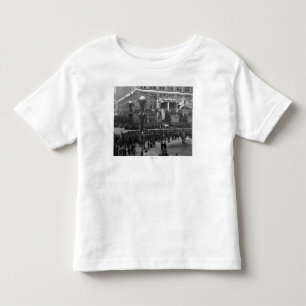 Columbian Parade Forming on Lake Front Chicago Toddler T-shirt
