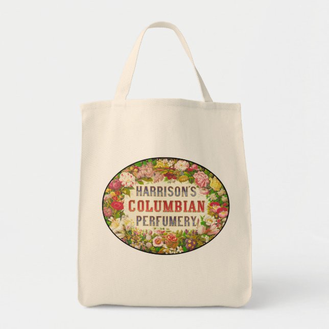 COLUMBIAN PERFUMERY TOTE BAG (Front)