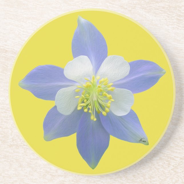 Columbine 2 drink coaster (Front)