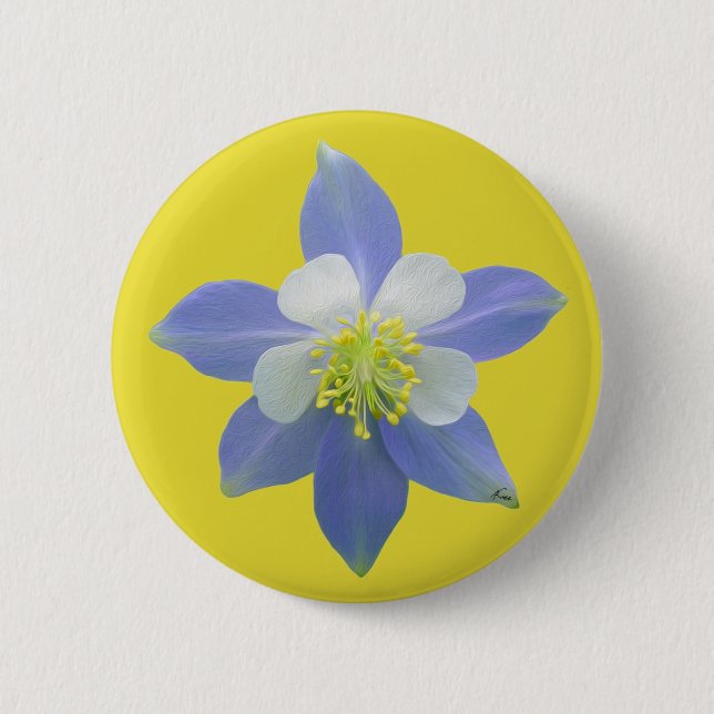 Columbine 2 pinback button (Front)