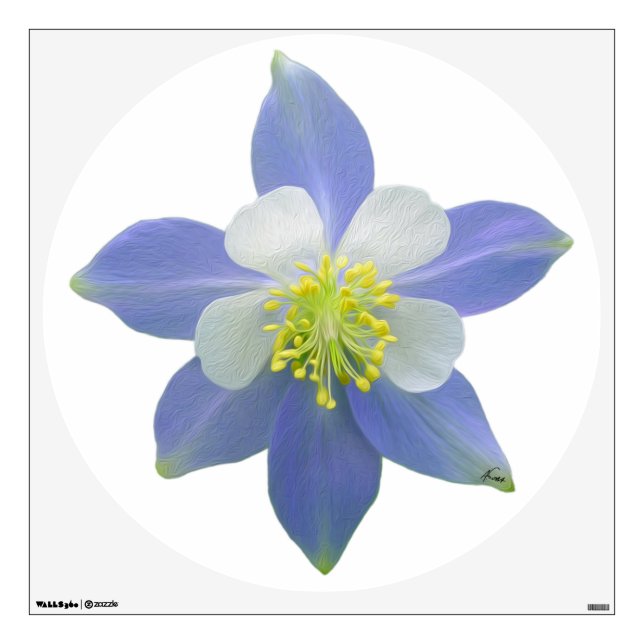 Columbine 2 wall sticker (Front)
