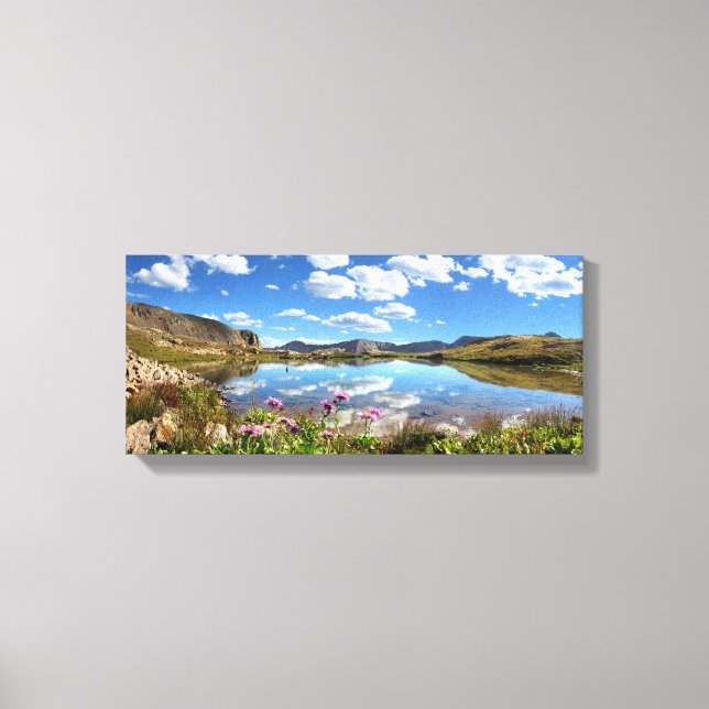 Columbine Basin - Weminuche Wilderness - Colorado Canvas Print (Front)