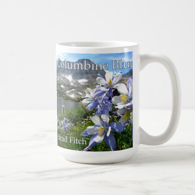 Columbine Blue Mug (Right)