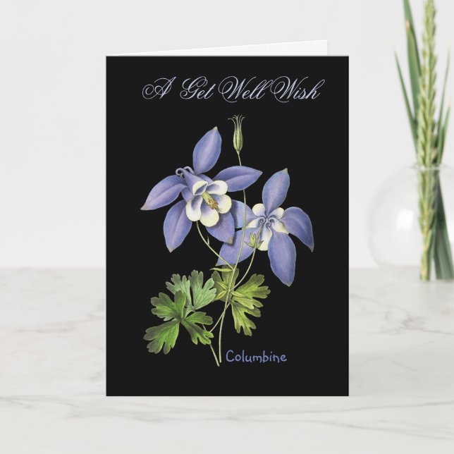 Columbine Card (Front)