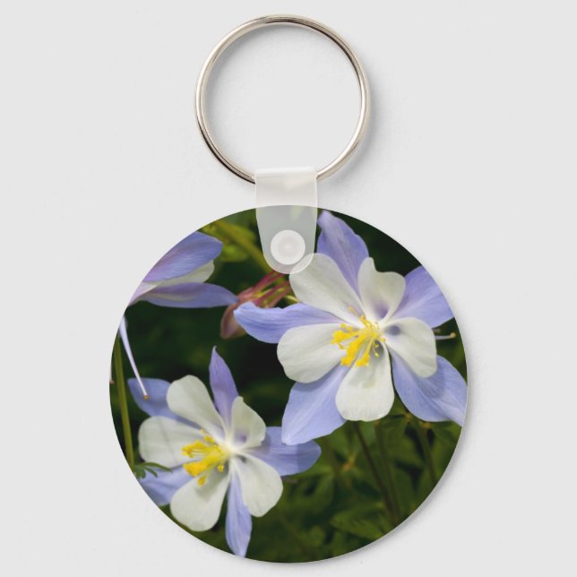 Columbine Cluster Keychain (Front)
