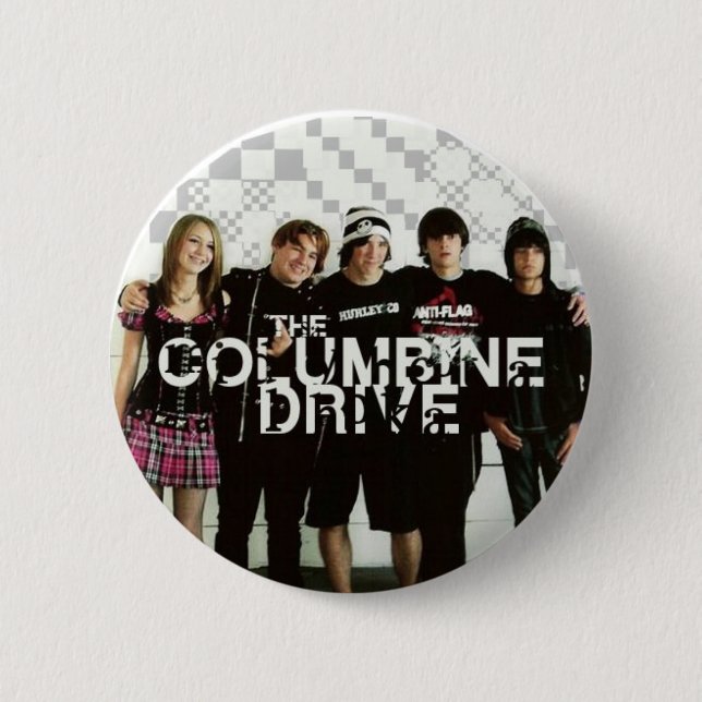 Columbine Drive Photoshoot Button (Front)