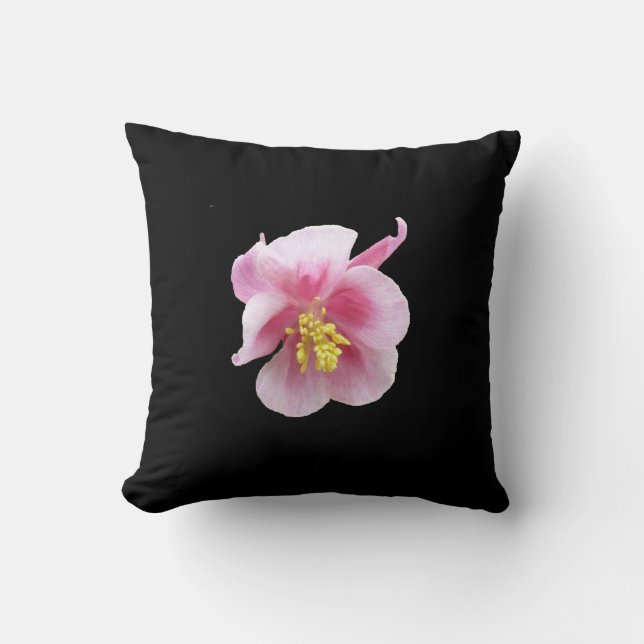 Columbine Flower Pillow (Front)