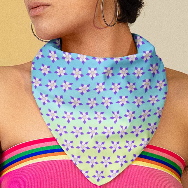 Columbine Flowers Bandana (Creator Uploaded)