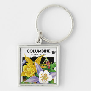 Columbine Keychain