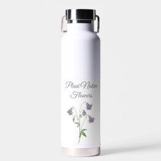 Columbine Plant Native Flowers (Europe) Water Bottle