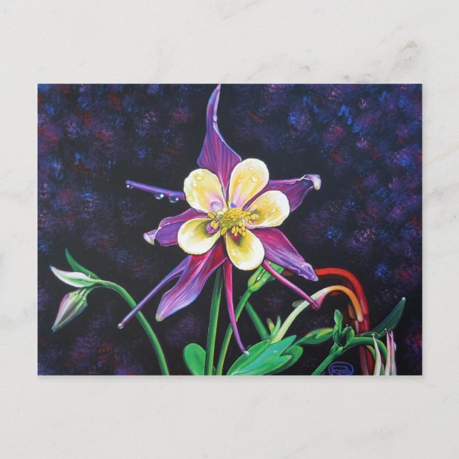 Columbine Postcard (Front)
