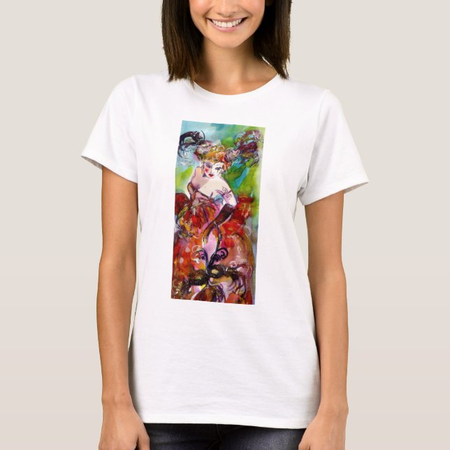COLUMBINE / VENETIAN MASQUERADE T-Shirt (Front)