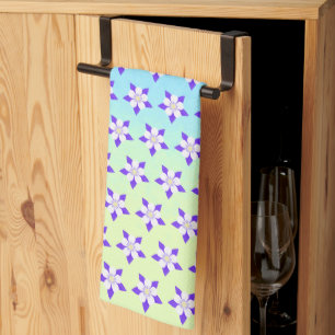 Columbine Yellow & Green Kitchen Towel