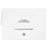 Columbines Cards (Back Horizontal)