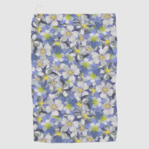 Columbines Seamless Pattern