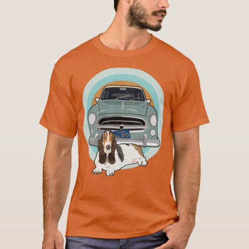 Columbo car and dog  T_Shirt