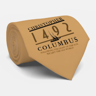 Columbus 1492 neck tie