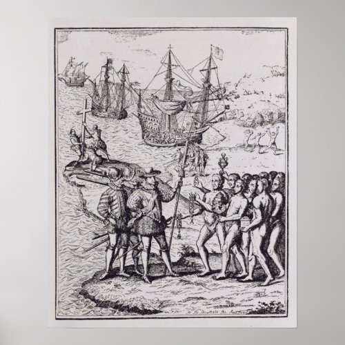 Columbus at Hispaniola 2 Poster