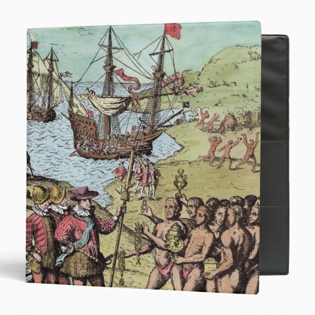 Columbus at Hispaniola Binder (Front/Inside)